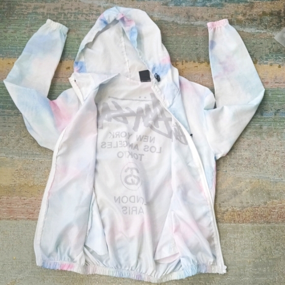 Stussy Cotton Candy Lightweight Windbreaker Jacket Men's Size Medium - Picture 3 of 7
